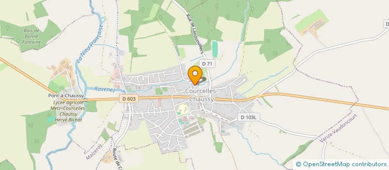 localisation de l'entreprise MONSIEUR DAVID GOLABEK  RAVILLE