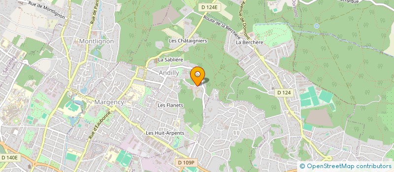 localisation de l'entreprise MONSIEUR DAVID GOMA MBAYA  ANDILLY