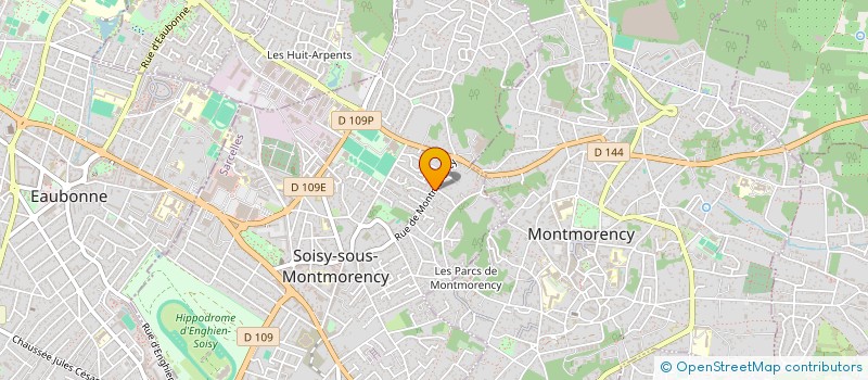 localisation de l'entreprise MONSIEUR DAVID GOMES à SOISY-SOUS-MONTMORENCY