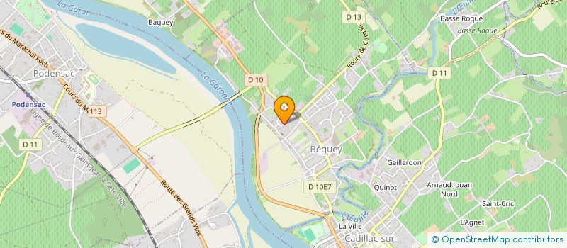 localisation de l'entreprise MONSIEUR DAVID GOMEZ  BEGUEY