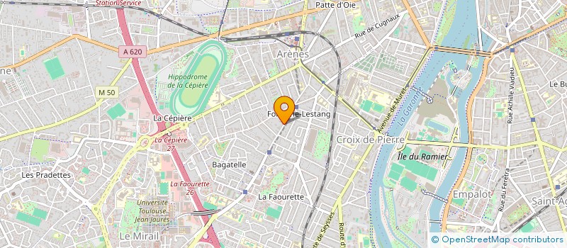 localisation de l'entreprise MONSIEUR DAVID GOMEZ SARABIA  TOULOUSE