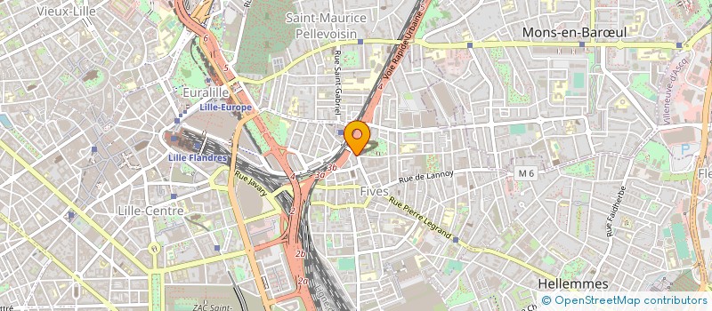 localisation de l'entreprise MONSIEUR DAVID GOMMEZ à LILLE