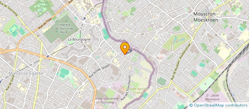 localisation de l'entreprise MONSIEUR DAVID GONCALVES  TOURCOING