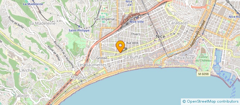 localisation de l'entreprise MONSIEUR DAVID GOODFELLOW à NICE