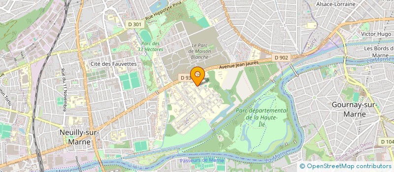 localisation de l'entreprise MONSIEUR DAVID GORE à VAIRES-SUR-MARNE