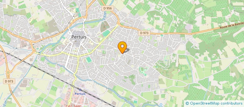 localisation de l'entreprise MONSIEUR DAVID GORLIER  PERTUIS