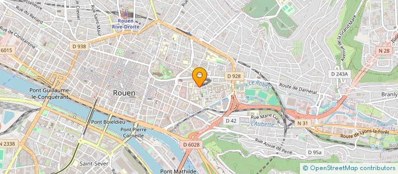 localisation de l'entreprise MONSIEUR DAVID GOSSE  ROUEN