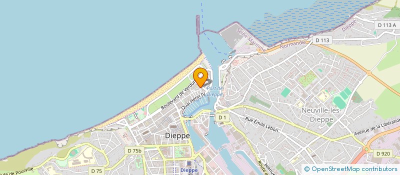 localisation de l'entreprise MONSIEUR DAVID GOSSELIN à DIEPPE