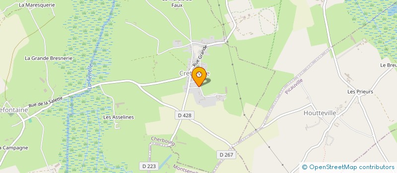 localisation de l'entreprise MONSIEUR DAVID GOUBERT  PICAUVILLE