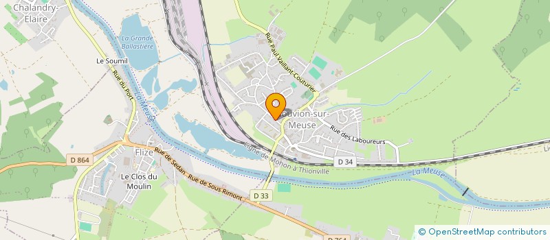 localisation de l'entreprise MONSIEUR DAVID GOUGE  NOUVION-SUR-MEUSE