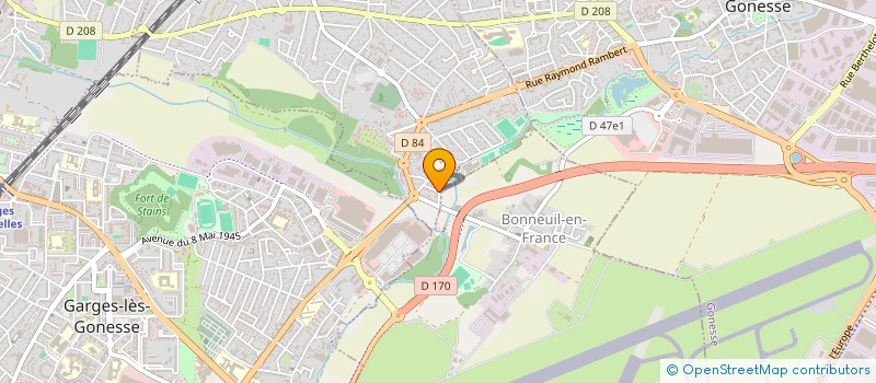 localisation de l'entreprise MONSIEUR DAVID GOUGEON  ARNOUVILLE