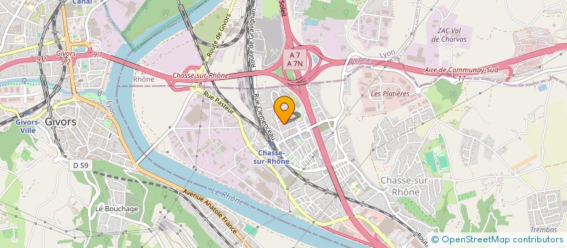 localisation de l'entreprise MONSIEUR DAVID GOULEME  SAINT-LAURENT-DU-VAR