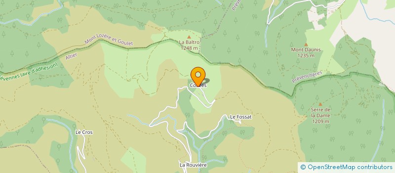 localisation de l'entreprise MONSIEUR DAVID GOURDOUZE  ALTIER