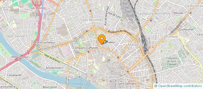 localisation de l'entreprise MONSIEUR DAVID GOURION  TOULOUSE