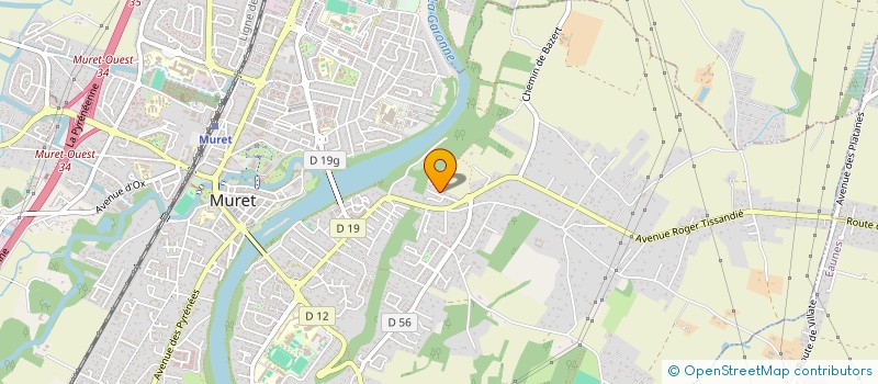 localisation de l'entreprise MONSIEUR DAVID GOURONG  MURET