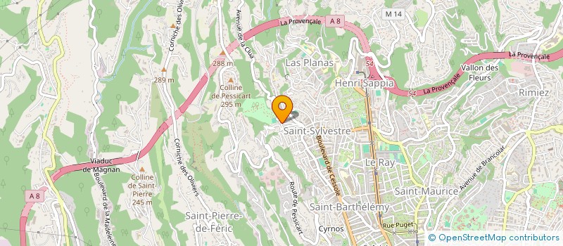 localisation de l'entreprise MONSIEUR DAVID GOUTALAND  NICE