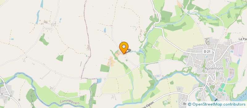 localisation de l'entreprise MONSIEUR DAVID GOWARD à LANDEVIEILLE