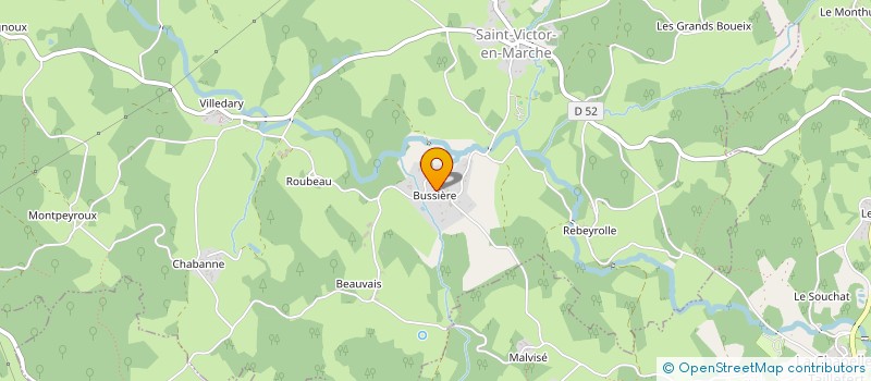 localisation de l'entreprise MONSIEUR DAVID GRANGER à SAINT-VICTOR-EN-MARCHE