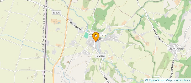 localisation de l'entreprise MONSIEUR DAVID GRANIER  MONTVENDRE