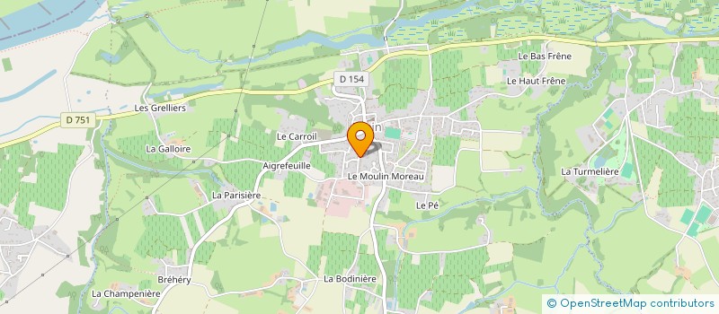 localisation de l'entreprise MONSIEUR DAVID GRATON à OREE-D'ANJOU