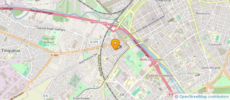 localisation de l'entreprise MONSIEUR DAVID GRECO  REIMS