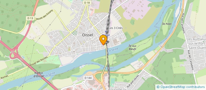 localisation de l'entreprise MONSIEUR DAVID GREVERIE à OISSEL