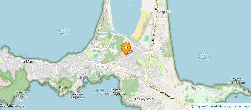 localisation de l'entreprise MONSIEUR DAVID GRIESSER à HYERES