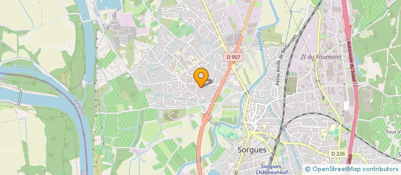 localisation de l'entreprise MONSIEUR DAVID GRIFFITHS  SORGUES