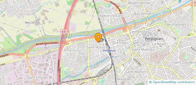 localisation de l'entreprise MONSIEUR DAVID GRILL  PERPIGNAN