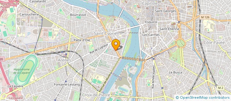 localisation de l'entreprise MONSIEUR DAVID GRIMAUX  VENEJAN