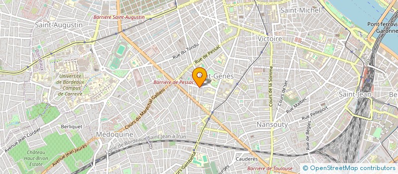 localisation de l'entreprise MONSIEUR DAVID GRISET  BORDEAUX