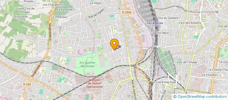 localisation de l'entreprise MONSIEUR DAVID GRIVEAU à ORLEANS