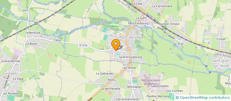 localisation de l'entreprise MONSIEUR DAVID GROSBOIS à PONT-DE-VEYLE
