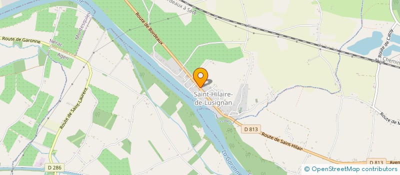 localisation de l'entreprise MONSIEUR DAVID GROUSSET à SAINT-HILAIRE-DE-LUSIGNAN