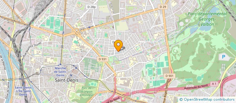 localisation de l'entreprise MONSIEUR DAVID GROVE à SAINT-DENIS