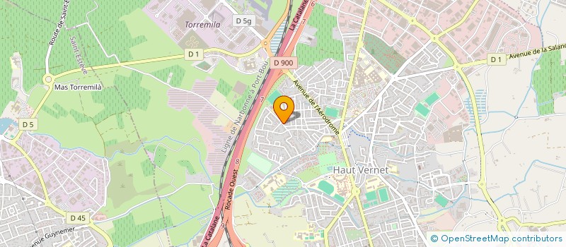 localisation de l'entreprise MONSIEUR DAVID GUEGLIO  PERPIGNAN