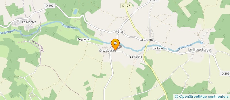 localisation de l'entreprise MONSIEUR DAVID GUELODE à CHASSIECQ