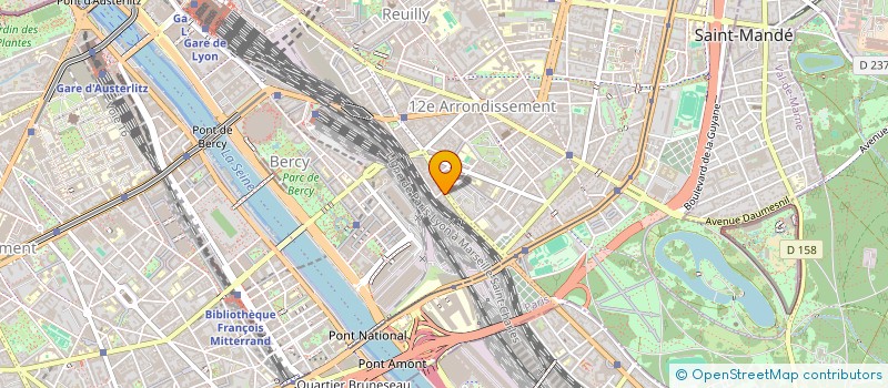 localisation de l'entreprise MONSIEUR DAVID GUENNI  PARIS