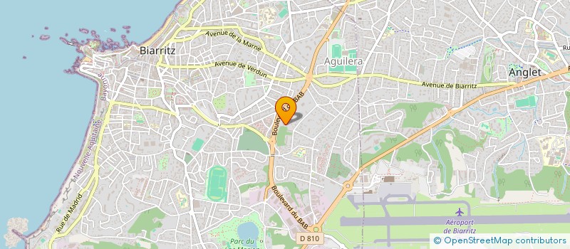 localisation de l'entreprise MONSIEUR DAVID GUERDANE à BIARRITZ
