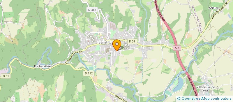 localisation de l'entreprise MONSIEUR DAVID GUERDNER  SAINT-UZE