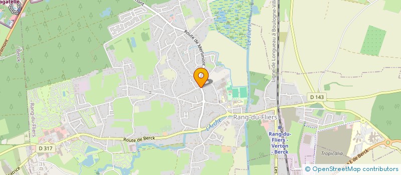 localisation de l'entreprise MONSIEUR DAVID GUERINOT  RANG-DU-FLIERS