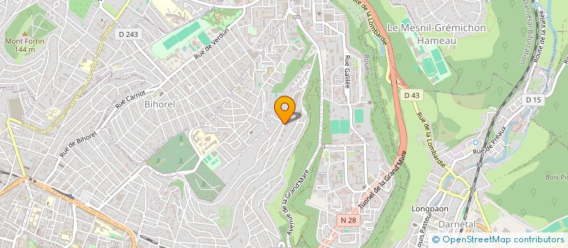 localisation de l'entreprise MONSIEUR DAVID GUERRE à ROUEN