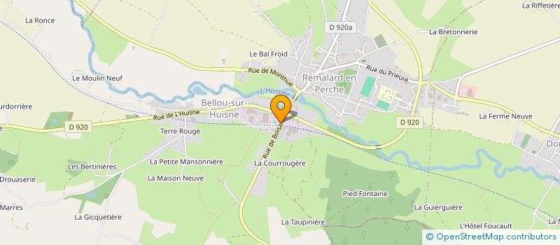 localisation de l'entreprise MONSIEUR DAVID GUERRY à REMALARD-EN-PERCHE