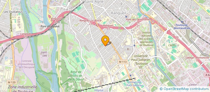 localisation de l'entreprise MONSIEUR DAVID GUERY-ODELIN à TOULOUSE