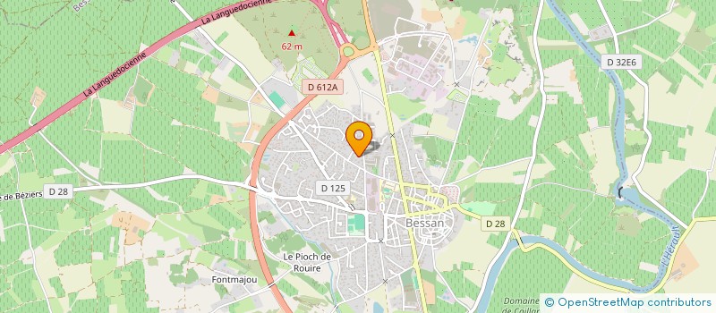 localisation de l'entreprise MONSIEUR DAVID GUFFROY  BESSAN