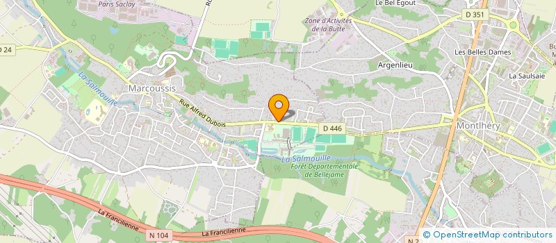 localisation de l'entreprise MONSIEUR DAVID GUICHERON  MARCOUSSIS