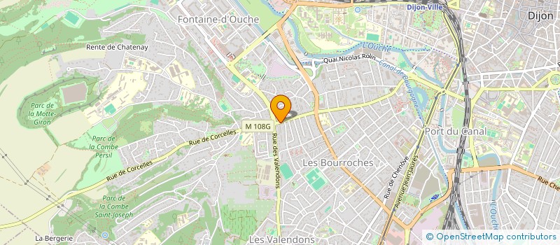 localisation de l'entreprise MONSIEUR DAVID GUILHEMJOUAN à DIJON
