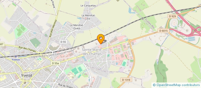 localisation de l'entreprise MONSIEUR DAVID GUILLARD  SAINTE-MARIE-DES-CHAMPS