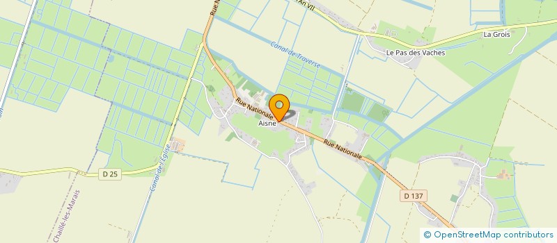 localisation de l'entreprise MONSIEUR DAVID GUILLAS  CHAILLE-LES-MARAIS