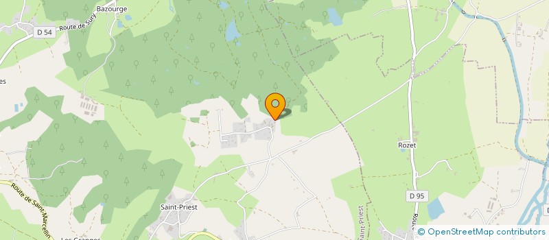 localisation de l'entreprise MONSIEUR DAVID GUILLAUMOND  BOISSET-SAINT-PRIEST